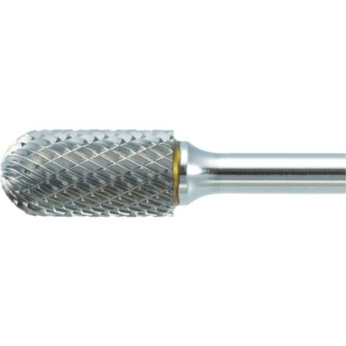 ■トラスコ中山(TRUSCO)　超硬バー　先丸円筒型　Φ６Ｘ刃長１２．７Ｘ軸６　ロング　シングル　TB2C060SL150