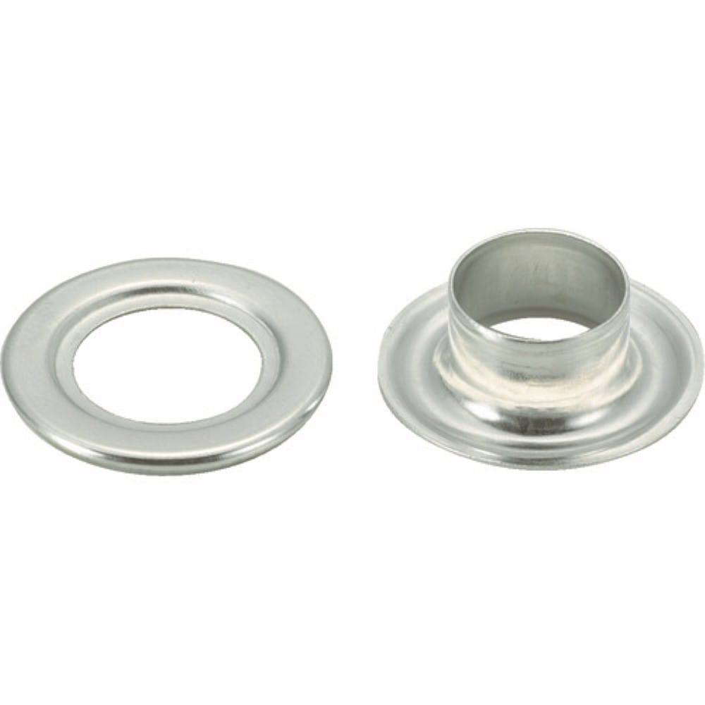 ■トラスコ中山(TRUSCO)　両面ハトメアルミ　１２ｍｍ　１００組入　THP-A12 THP-A12