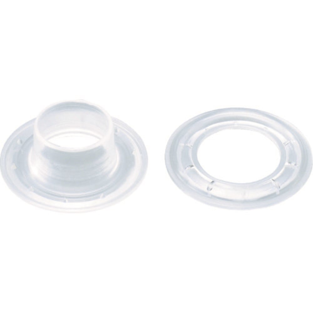 ■トラスコ中山(TRUSCO)　両面ハトメ　プラスチック　１０ｍｍ　２０組入　P-THP-J10 P-THP-J10