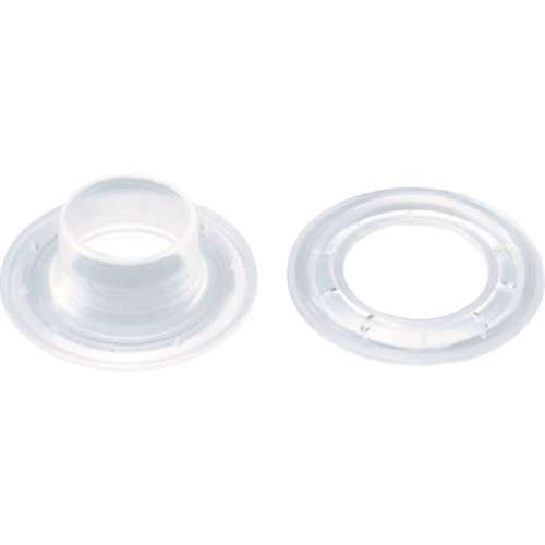 ■トラスコ中山(TRUSCO)　両面ハトメ　プラスチック　１０ｍｍ　２０組入　P-THP-J10