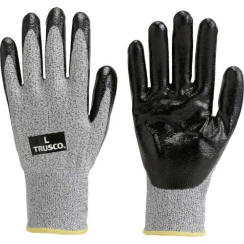 ■トラスコ中山(TRUSCO)　耐切創手袋　ＮＢＲ　＃３　Ｍ　TCRG-3NBR-M