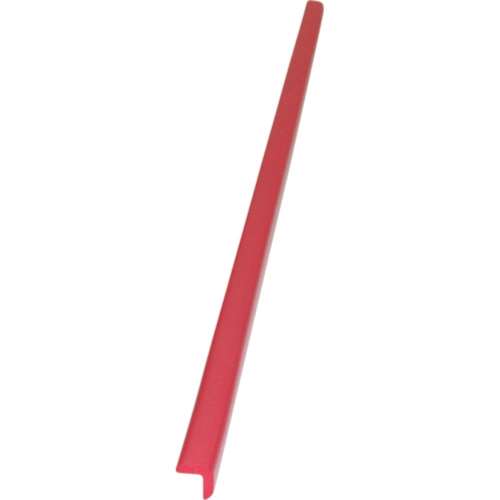 ■トラスコ中山(TRUSCO)　安心クッションＬ字型９０ｃｍ　細　レッド　TAC-49