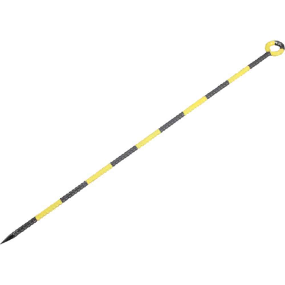 ■トラスコ中山(TRUSCO)　カラー異形ロープ止め丸型黄黒  TRM-13150I  YB(ｷ/ｸﾛ) TRM-13150I YB(ｷ/ｸﾛ)