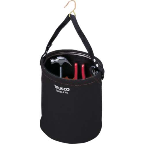 ■トラスコ中山(TRUSCO)　アタッチメント付電工バケツ　Φ２７０Ｘ３００　TADB-270