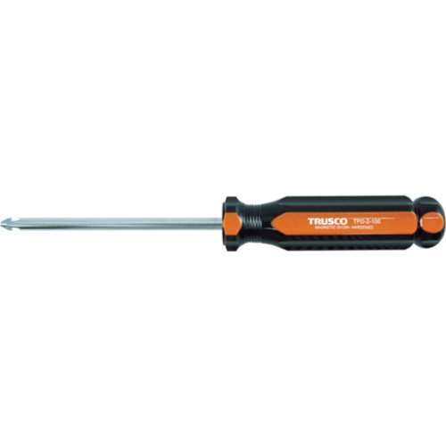 ■トラスコ中山(TRUSCO)　プラスチック柄ドライバーマグネット入り（＋ＮＯ．２Ｘ１５０ｍｍ）  TPD-2-150