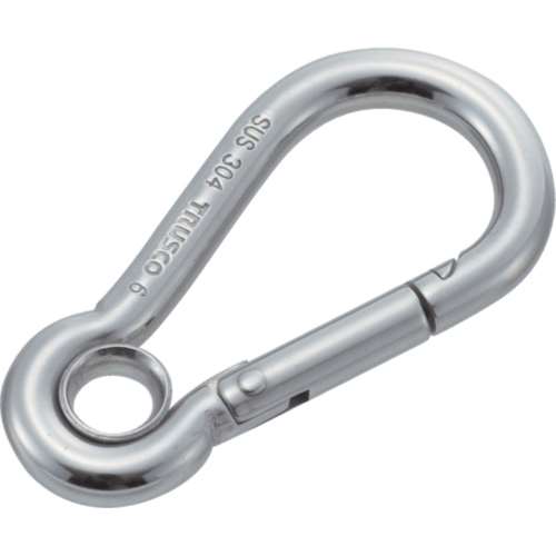 ■トラスコ中山(TRUSCO)　ステンレススナップフック　Ａ型　線径Φ８Ｘ開口１１ｍｍ  TSF-8A