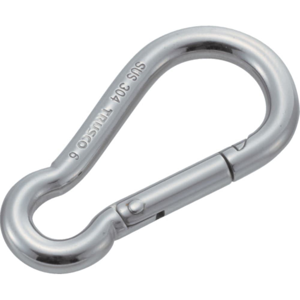 ■トラスコ中山(TRUSCO)　ステンレススナップフック　Ｂ型　線径Φ３Ｘ開口６ｍｍ  TSF-3B TSF-3B