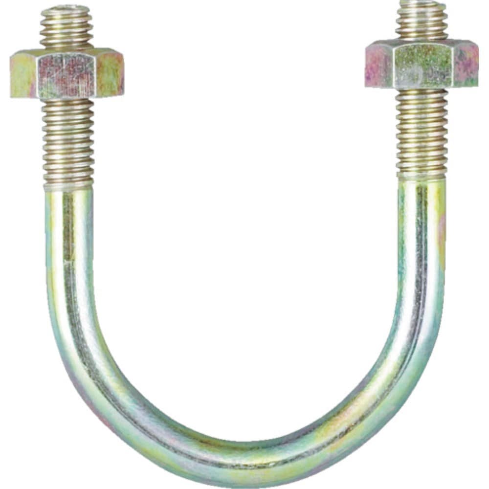 ■トラスコ中山(TRUSCO)　ＰＣ管用Ｕボルト　クロメート　呼び径８０Ａ　ねじ径Ｗ３／８  TPCU-BT80A  (80A) TPCU-BT80A (80A)
