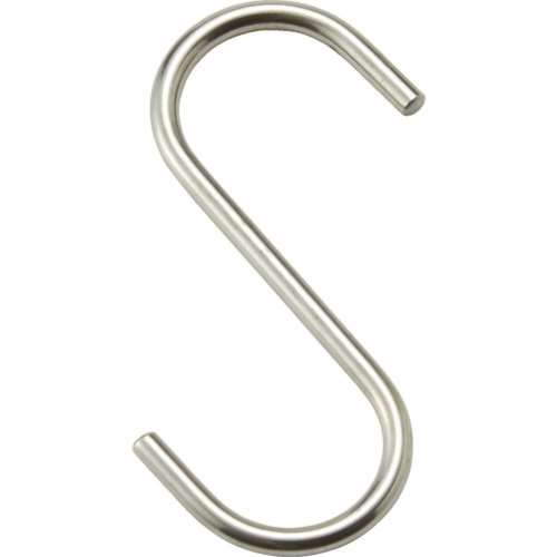 ■トラスコ中山(TRUSCO)　Ｓフック　ステンレス製　９０ｍｍ　２個入  TSAD-5-90