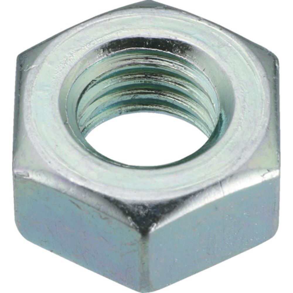 ■トラスコ中山(TRUSCO)　六角ナット１種　三価白　サイズＭ１０Ｘ１．５　１４個入  B724-0010  (M10 14ｲﾘ) B724-0010 (M10 14ｲﾘ)