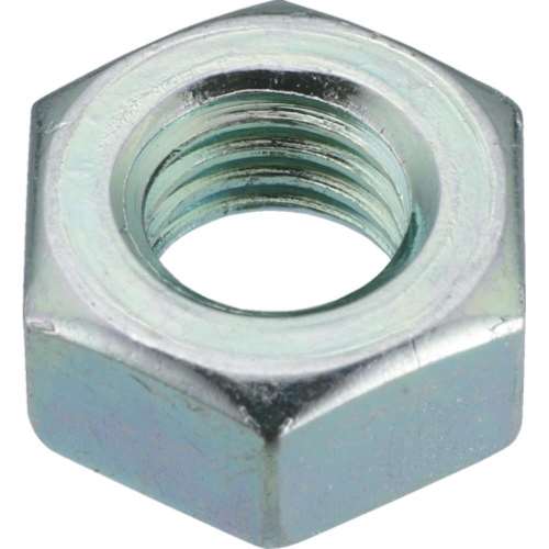 ■トラスコ中山(TRUSCO)　六角ナット１種　三価白　サイズＭ１０Ｘ１．５　１４個入  B724-0010  (M10 14ｲﾘ)