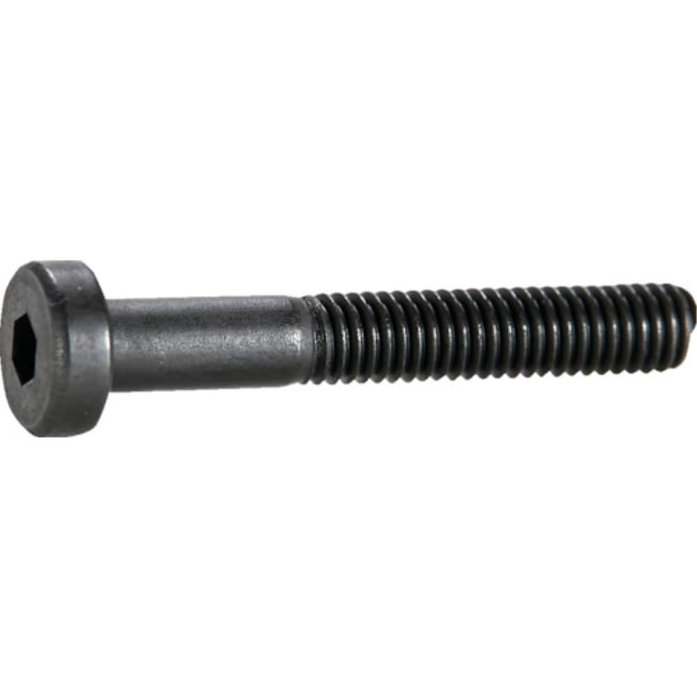 ■トラスコ中山(TRUSCO)　低頭六角穴付ボルト　黒染め半ネジ　サイズＭ６Ｘ４０　８本入  B081-0640  (M6X40 8ｲﾘ) B081-0640 (M6X40 8ｲﾘ)