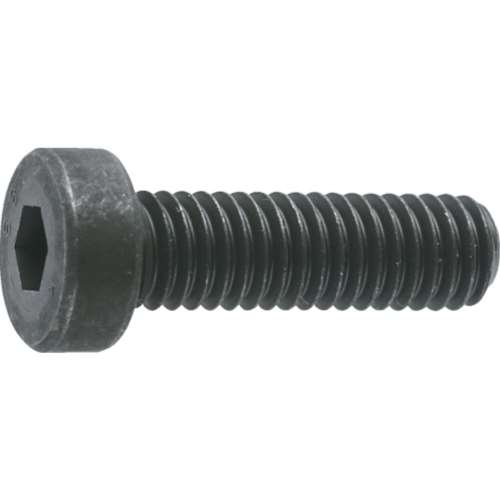 ■トラスコ中山(TRUSCO)　低頭六角穴付ボルト　黒染め全ネジ　サイズＭ８Ｘ１０　７本入  B081-0810  (M8X10 7ｲﾘ)