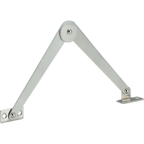 ■トラスコ中山(TRUSCO)　ステンレス製タスキステー　左用　全長１５０ｍｍ  TS-44-L