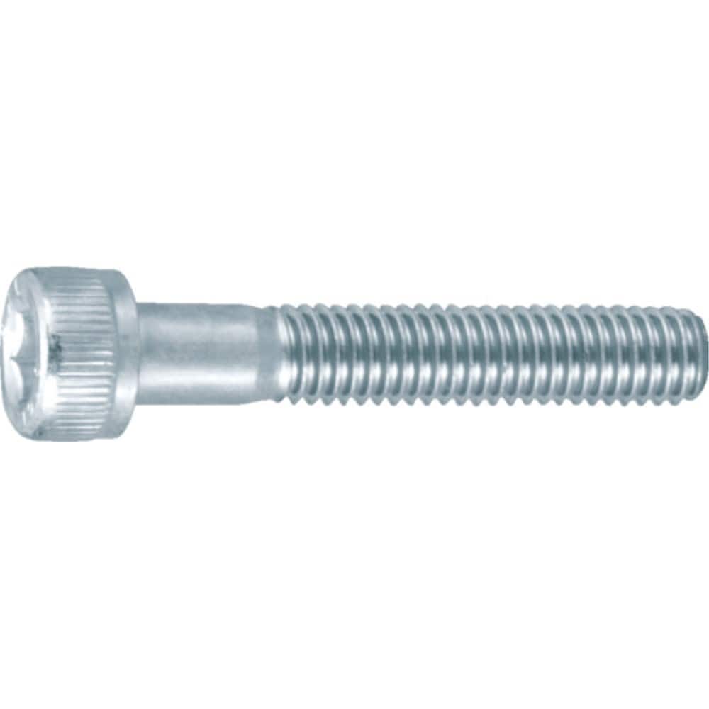 ■トラスコ中山(TRUSCO)　六角穴付ボルト三価　白　半ネジ　サイズＭ８Ｘ７５　４本入  B730-0875 B730-0875