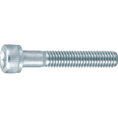 ■トラスコ中山(TRUSCO)　六角穴付ボルト三価　白　半ネジ　サイズＭ８Ｘ４５　７本入  B730-0845