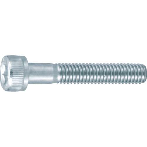 ■トラスコ中山(TRUSCO)　六角穴付ボルト三価　白　半ネジ　サイズＭ８Ｘ６５　４本入  B730-0865