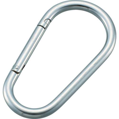 ■トラスコ中山(TRUSCO)　ステンレス　カラビナジャンボ（環なし）　１４ｍｍ  TKBJ-14A