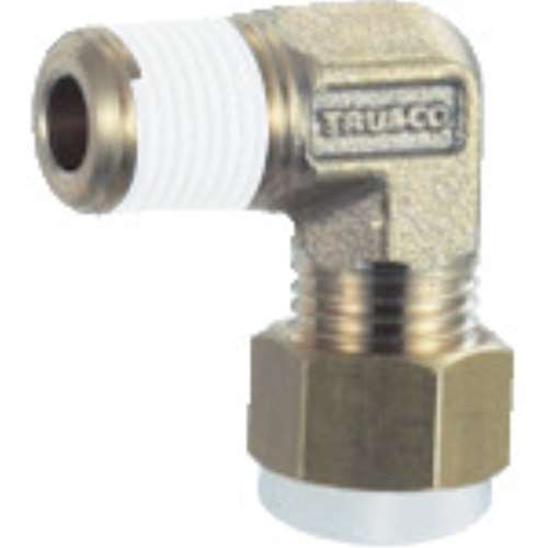 ■トラスコ中山(TRUSCO)　クイックシール継手　エルボ　Φ８Ｘ５　呼びＲ１／４　TS-8X5-02L