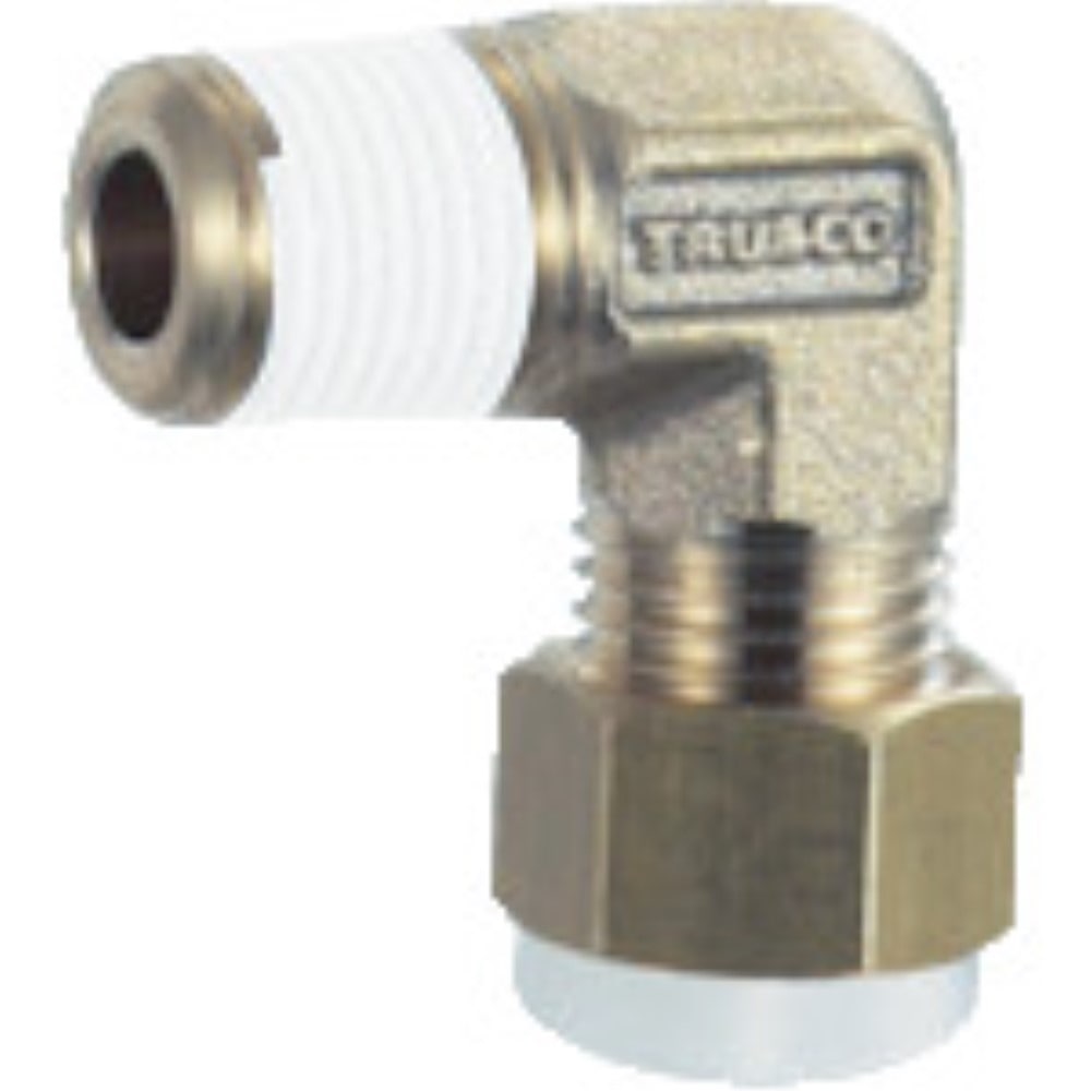 ■トラスコ中山(TRUSCO)　クイックシール継手　エルボ　Φ１０Ｘ６．５　呼びＲ３／８　TS-10X65-03L TS-10X65-03L