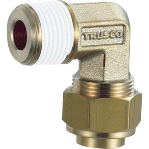 ■トラスコ中山(TRUSCO)　クイックシール継手　コネクタ　φ１０　呼びＲ１／４　TSA-10-02L
