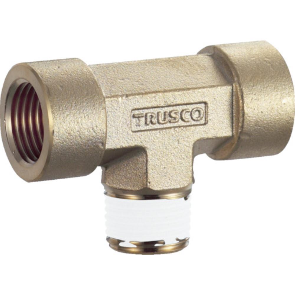 ■トラスコ中山(TRUSCO)　ねじ込み継手　チーズ　ＲＣ３／８ＸＲ３／８ＸＲＣ３／８  TN-0313T  (RC3/8XR3/8XRC3/8) TN-0313T (RC3/8XR3/8XRC3/8)