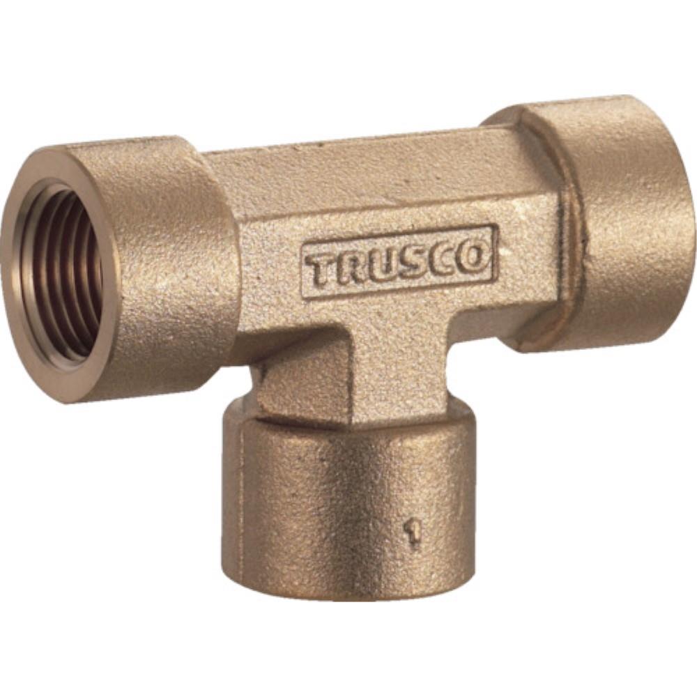 ■トラスコ中山(TRUSCO)　ねじ込み継手　チーズ　ＲＣ１／４ＸＲＣ１／４ＸＲＣ１／４  TN-12T  (RC1/4XR1/4XRC1/4) TN-12T (RC1/4XR1/4XRC1/4)