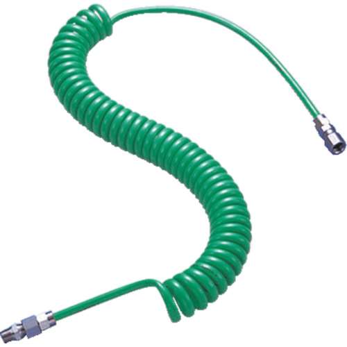 ■トラスコ中山(TRUSCO)　スパッタウレタンコイルホース　５Ｘ８ｍｍ　６ｍ　TCH-808