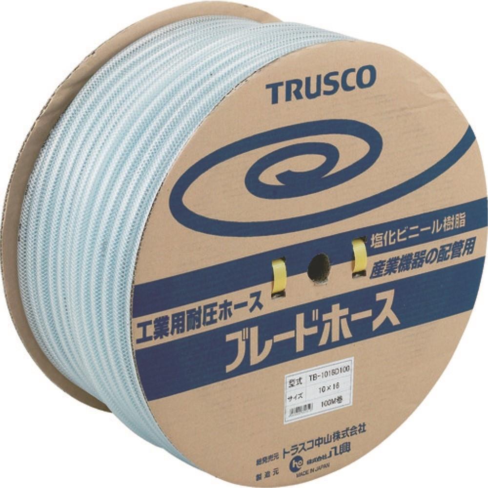 ■トラスコ中山(TRUSCO)　ブレードホース　１２Ｘ１８ｍｍ　１００ｍ  TB-1218D100  (12X18)100Mﾄﾞﾗﾑ TB-1218D100 (12X18)100Mﾄﾞﾗﾑ