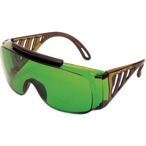 ■トラスコ中山(TRUSCO)　一眼型遮光グラスガス溶接用プラスチック＃１．４　GS-37W-14