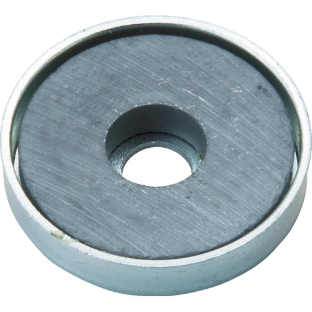 ■トラスコ中山(TRUSCO)　キャップ付フェライト磁石　外径６６ｍｍＸ厚み９．８ｍｍ　５個入　TFC66RA5P TFC66RA5P
