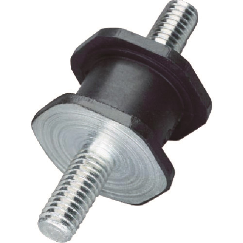 ■トラスコ中山(TRUSCO)　六角防振ゴム両ボルト　許容荷重２２０Ｎ　TOH2918D TOH2918D