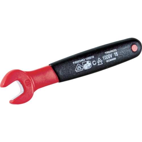 ■トラスコ中山(TRUSCO)　絶縁片口スパナ　２１ｍｍ　TZSS21