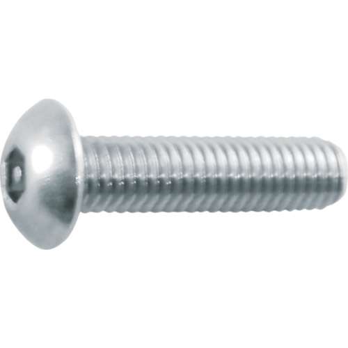 ■トラスコ中山(TRUSCO)　ピン付六角穴ボタンボルト　ステンレス　Ｍ５Ｘ１０　１１本入　B1030510