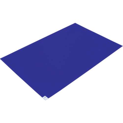 ■トラスコ中山(TRUSCO)　粘着クリーンマット　６００Ｘ４５０ＭＭ　ブルー　２０シート入　CM604520B