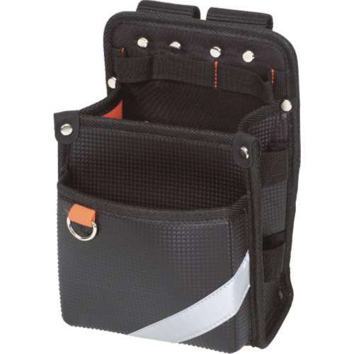 ■トラスコ中山(TRUSCO)　さわやか電工腰袋　２段薄型タイプ　THMB11