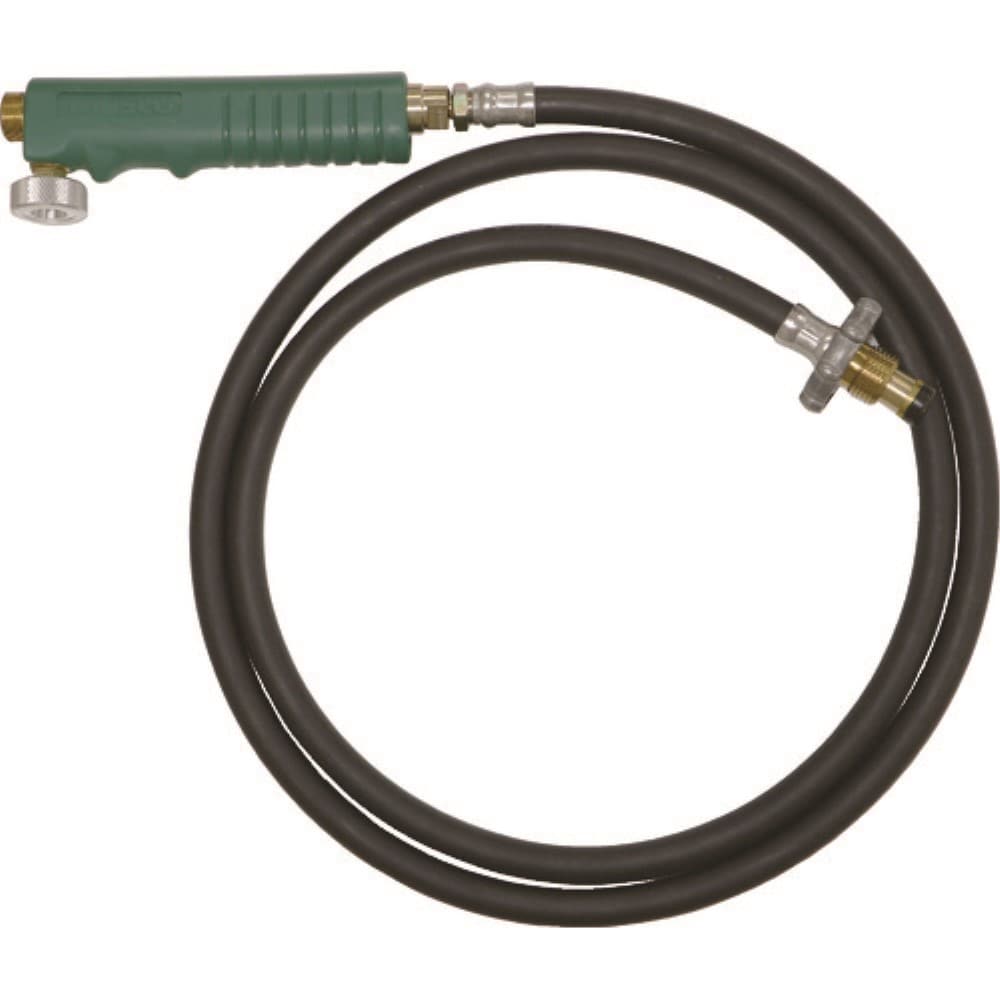 ■トラスコ中山(TRUSCO)　プロパンバーナー用ホース　２Ｍ　バルブ付　TB-H2MB TB-H2MB