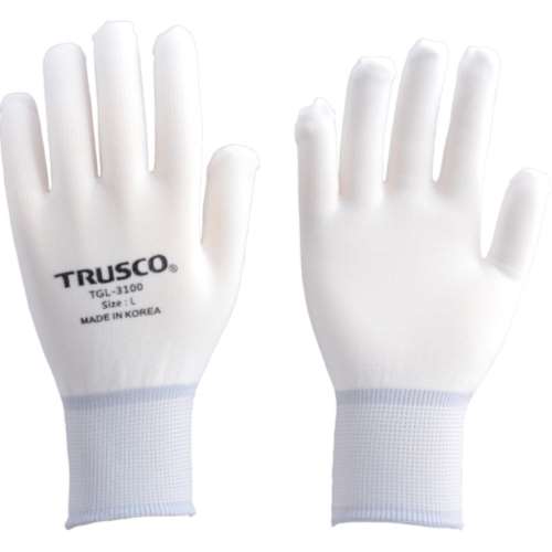 ■トラスコ中山(TRUSCO)　ナイロンインナー手袋（１０双入）　Ｍ　TGL310010PM