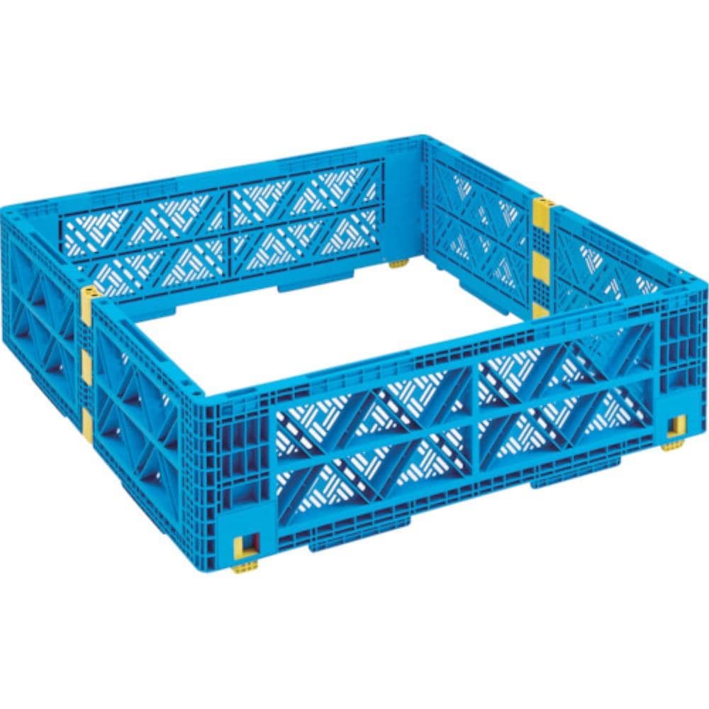 ■トラスコ中山(TRUSCO)　ＴＭＳＣ型コンテナ用レイヤー　メッシュ　１１００Ｘ１１００　黒TMSCLM1111BK TMSCLM1111BK