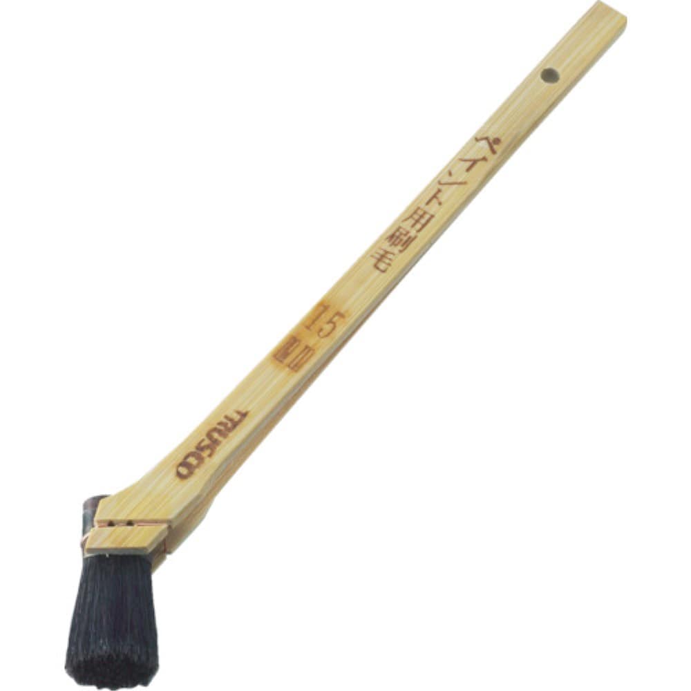 ■トラスコ中山(TRUSCO)　ペイント用刷毛竹柄　８号  TPB-322  (8ｺﾞｳ 24MM) TPB-322 (8ｺﾞｳ 24MM)