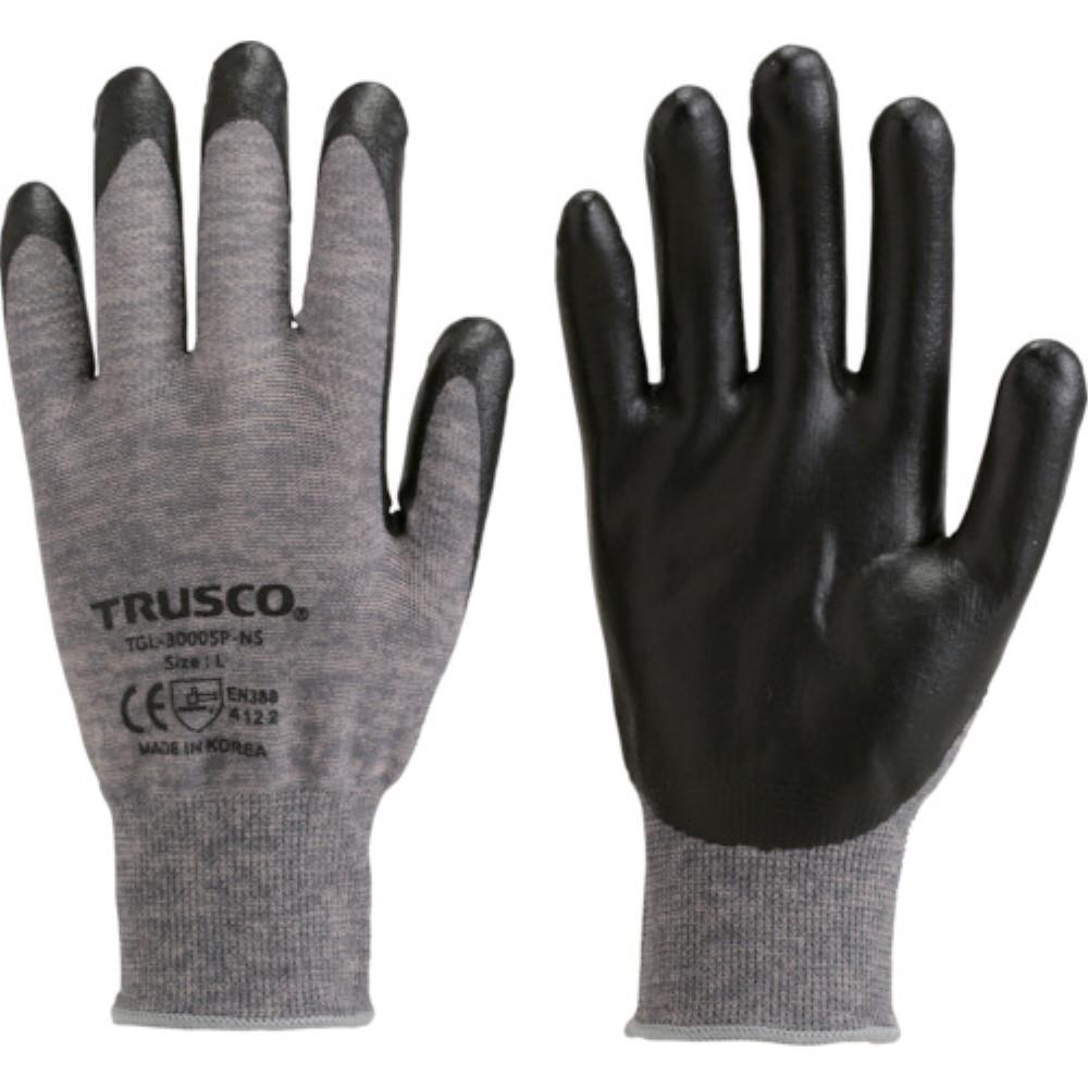 ■トラスコ中山(TRUSCO)　カラーニトリル背抜き手袋　デジカモグレー　Ｓ　ＴＧＬ３０００ＳＰＮＳＳ TGL3000SPNSS