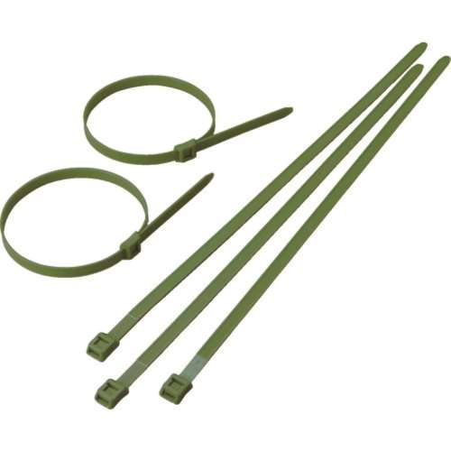 ■トラスコ中山(TRUSCO)　ケーブルタイ　ＯＤ　幅２．５Ｘ１００ｍｍ最大結束Φ２２　標準型　ＴＲＣＶＲ１００ＯＤ