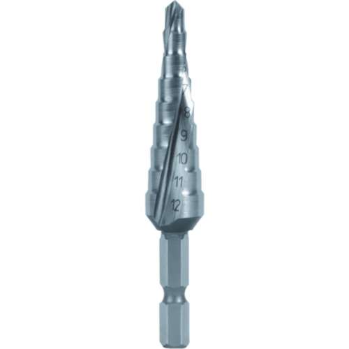 ■トラスコ中山(TRUSCO)　六角軸ステップドリル　２枚刃　４～２０ｍｍ　ＴＳＤＳ２０