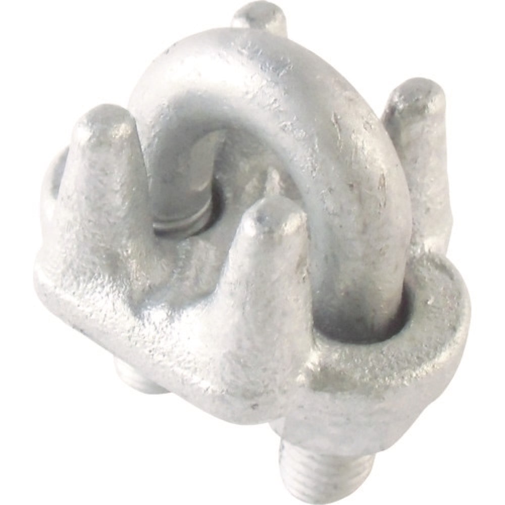 ■トラスコ中山(TRUSCO)　鍛造ワイヤクリップ　６ｍｍ　メッキ　TWCF06 TWCF06