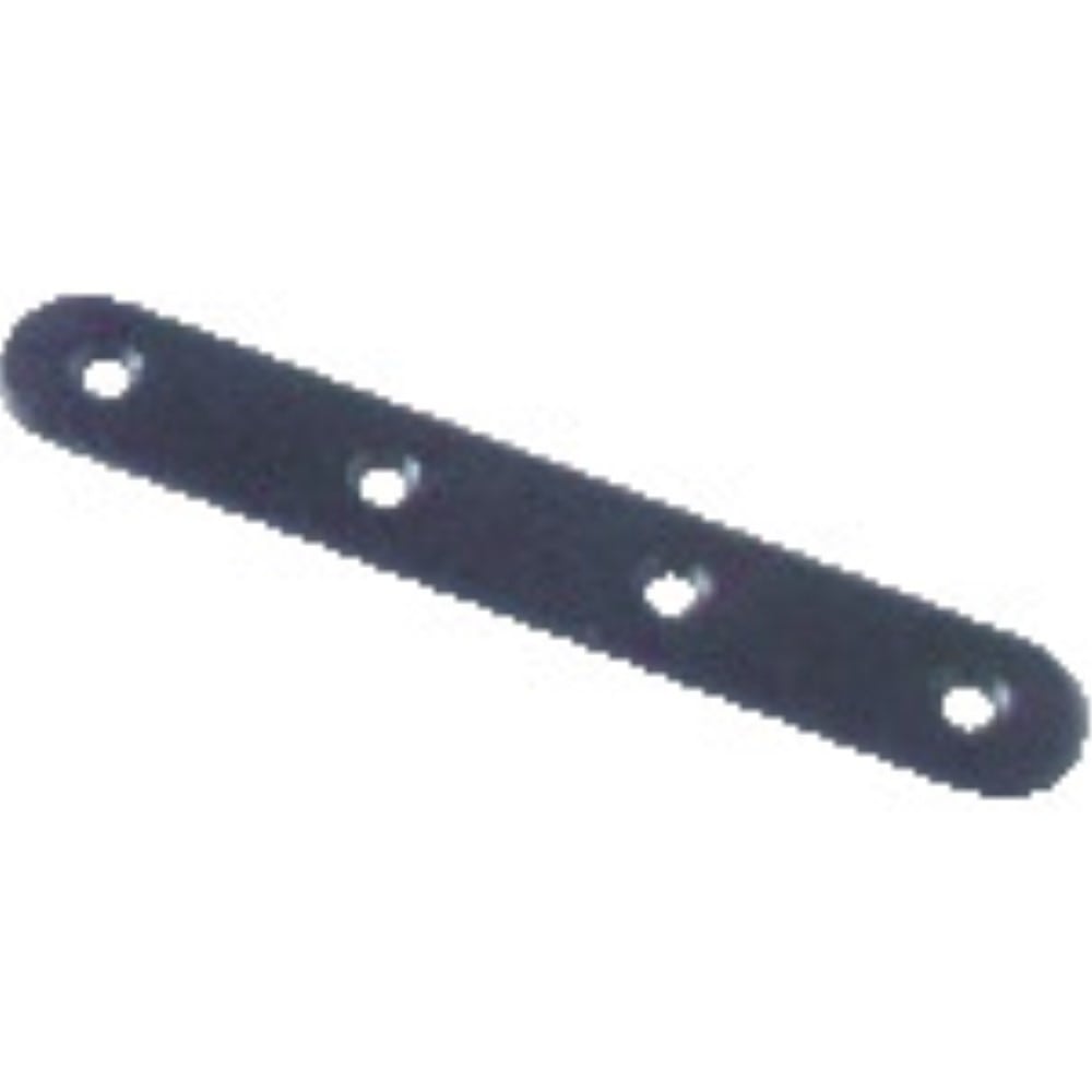 ■トラスコ中山(TRUSCO)　ジョイント金具１５型フラット　黒　長さ１４４　穴数６　TK15F6CP TK15F6CP