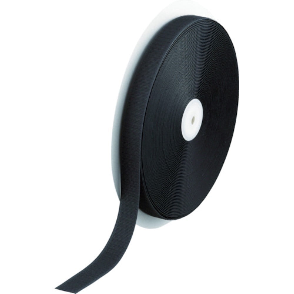 ■トラスコ中山(TRUSCO)　マジックテープ　縫製用Ａ側　２０ｍｍ×２５ｍ　白　ＴＭＡＨ２０２５ＢＫ TMAH2025BK