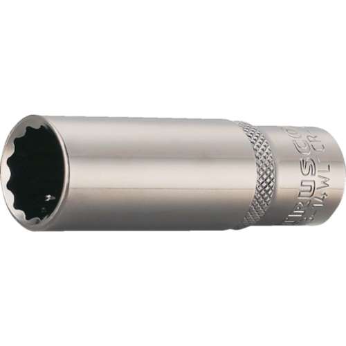 ■トラスコ中山(TRUSCO)　ディープソケット　１２角タイプ　差込角９．５　対辺２４ｍｍ　T3-24WL