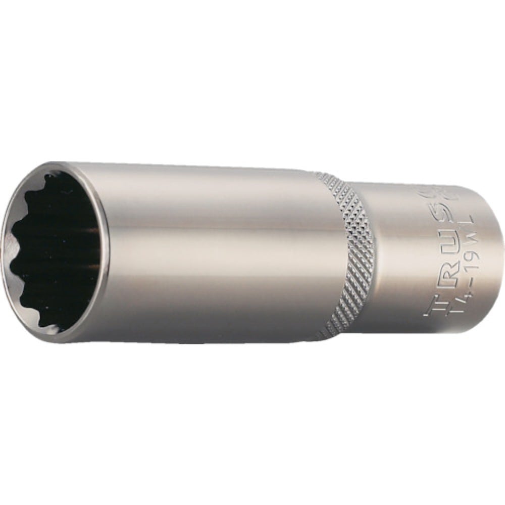 ■トラスコ中山(TRUSCO)　ディープソケット　１２角タイプ　差込角１２．７　対辺２２ｍｍ　T4-22WL T4-22WL