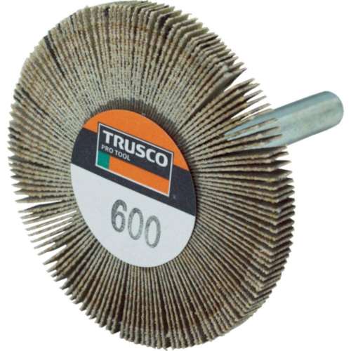 ■トラスコ中山(TRUSCO)　薄型フラップホイール　５０Ｘ５Ｘ６　＃６００　５個入　ＵＦ５００５６００