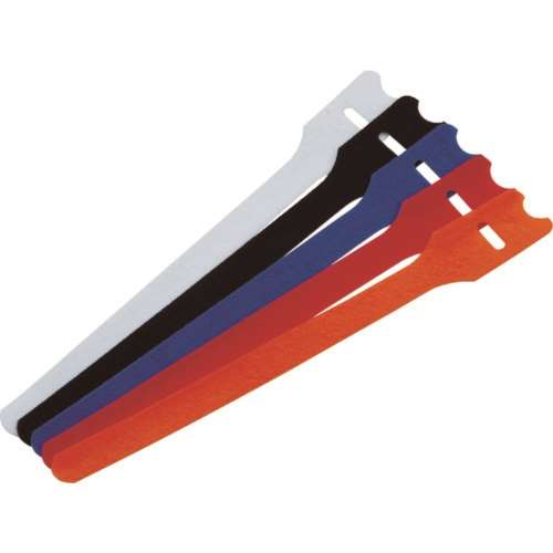 ■トラスコ中山(TRUSCO)　マジックバンド　超薄型　ストラップ　２０ｃｍ　アソート　ＭＫＳＨ２５２０Ｓ